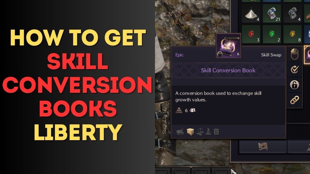 Want Throne and Liberty Skill Conversion Book? Learn How to Get Yours Fast!
