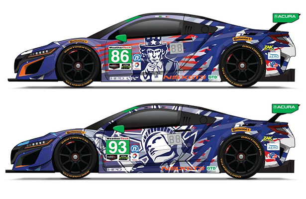 fia wec lmgt3 acura nsx: A Close Look at This Powerful Racing Machine