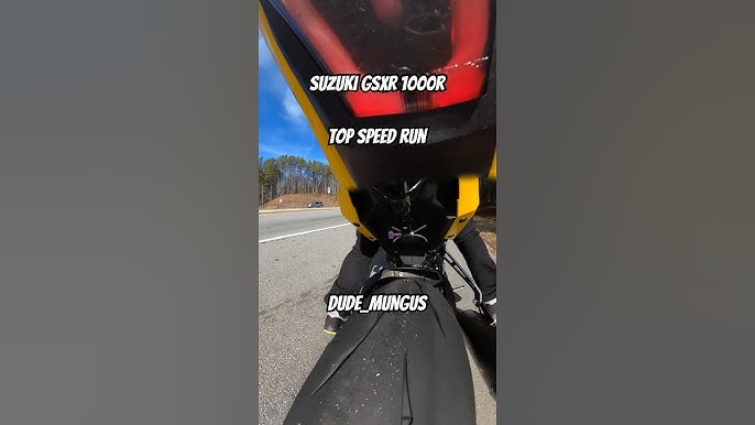 GSX R1000R Top Speed Test - Real World Speed Revealed!