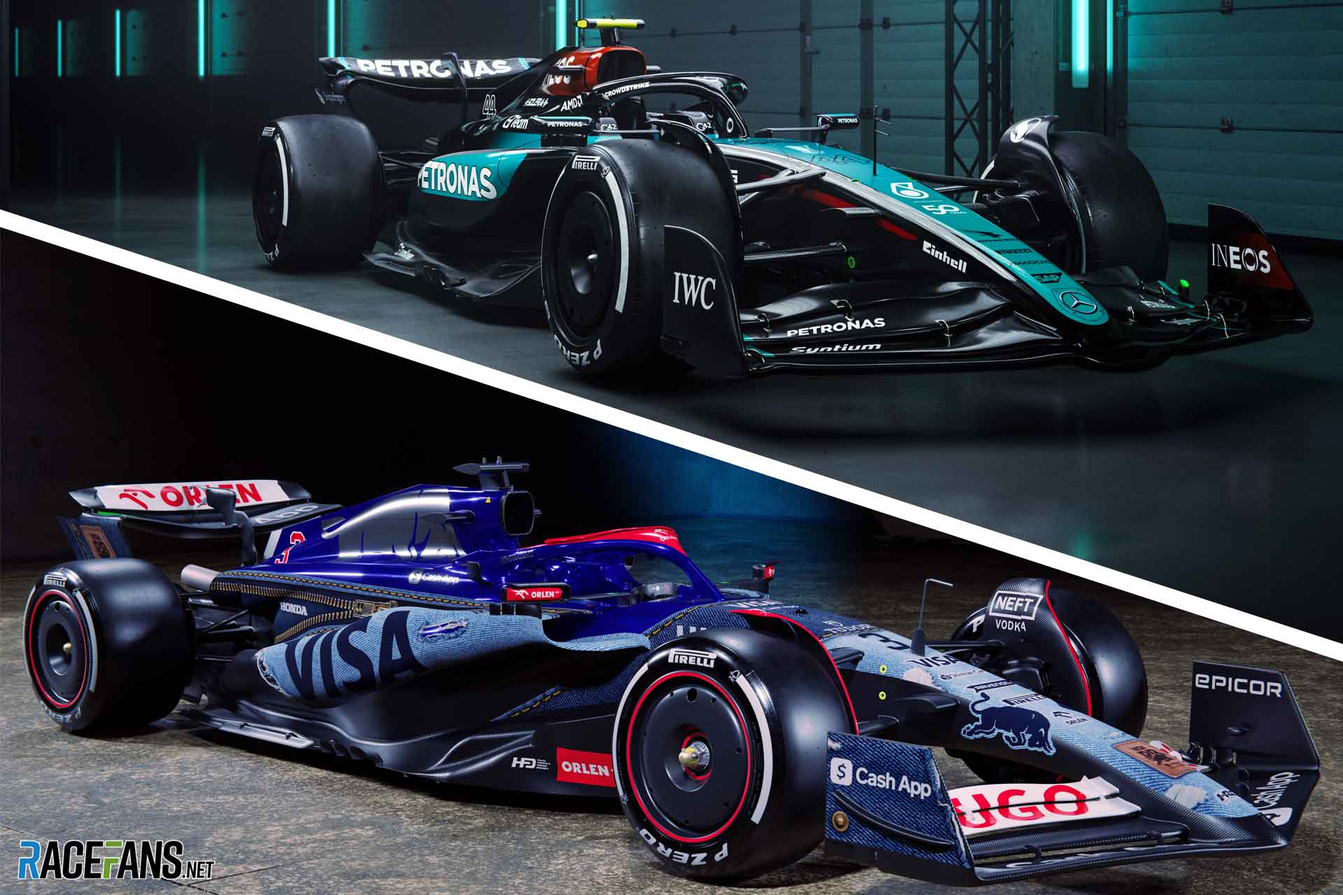 What does the f1 mercedes livery 2025 look like, see the newest design here.