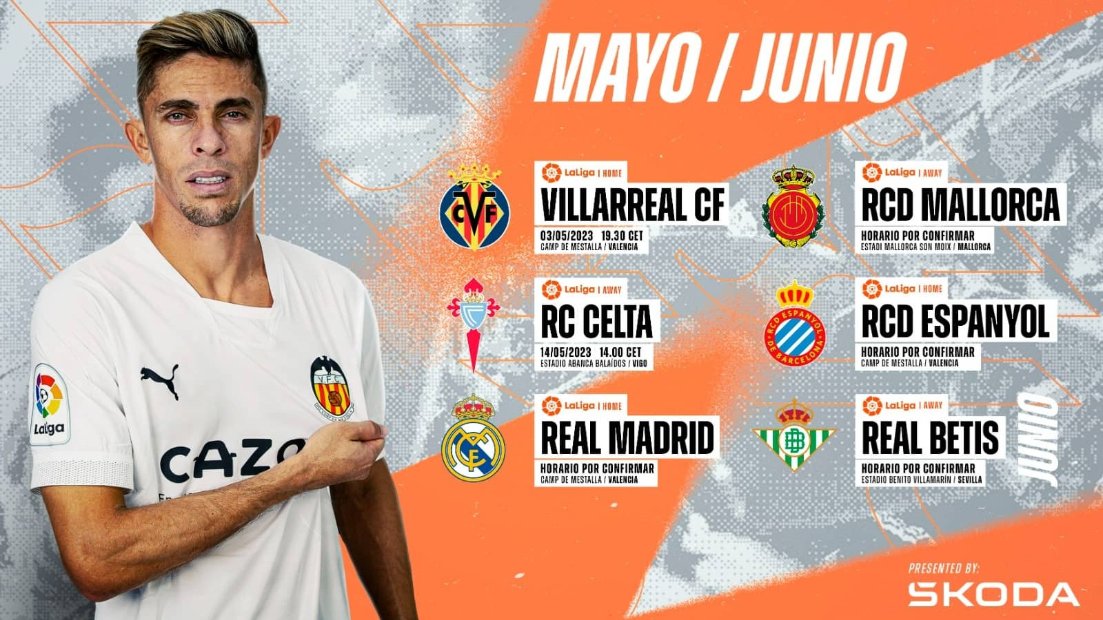 How to watch Valencia CF: Check when they play and where to find the games.