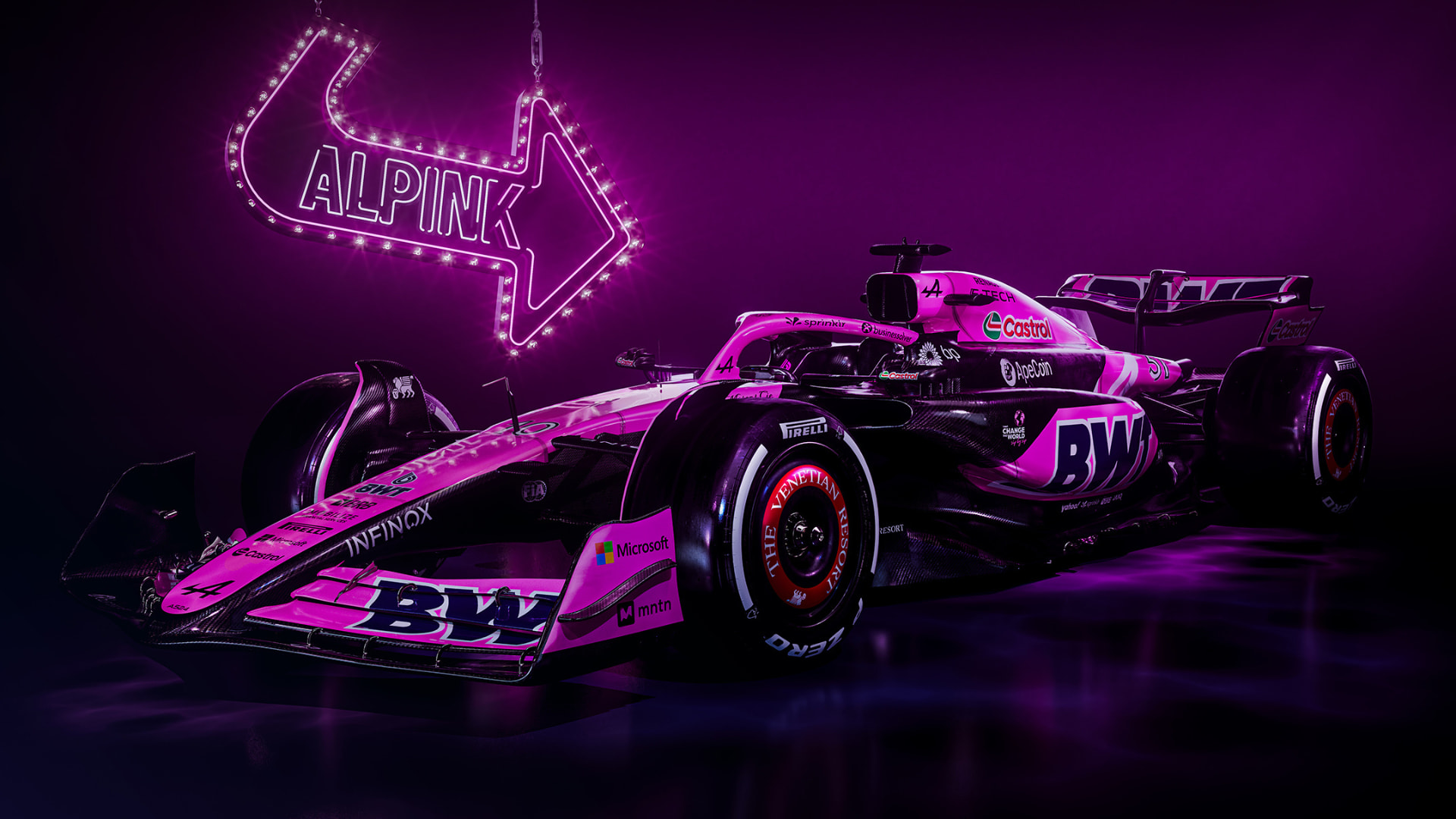 Alpine Pink Livery: Get the Inside Scoop on This Years Coolest F1 Car Design