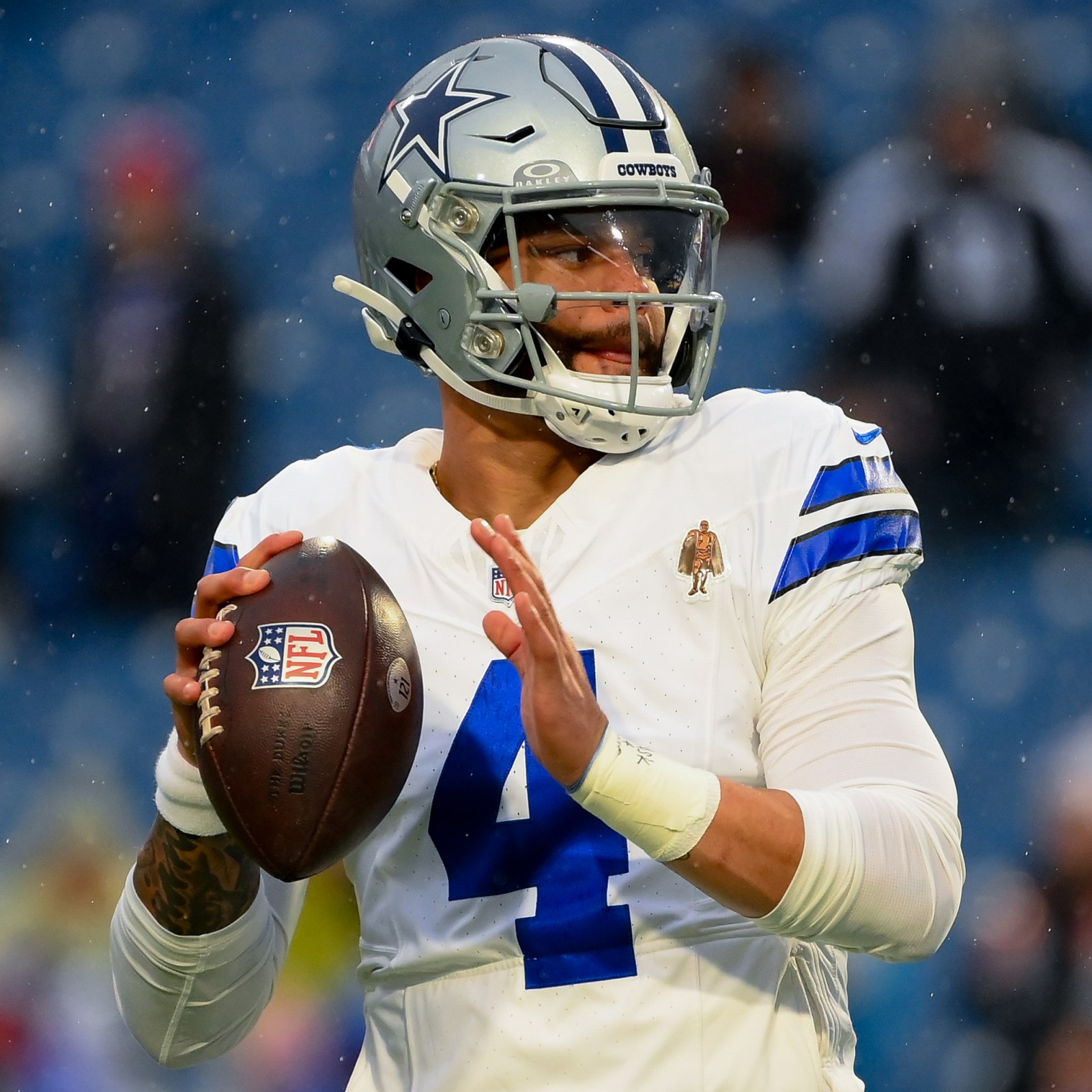 Whats that sticker on Dak Prescott jersey? Find out the meaning behind it!