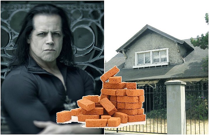 Tour Glenn Danzig House: Before & After Photos (See the Famous Brick Pile!)