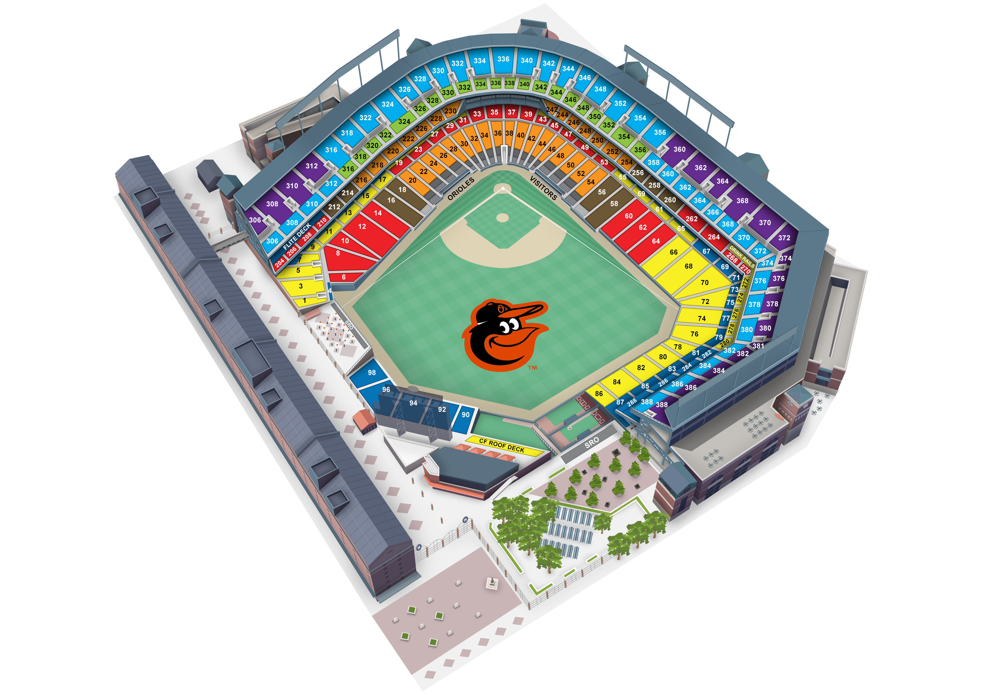 Orioles Tickets Seating Chart: Get Your Tickets and Check Out the Seating!