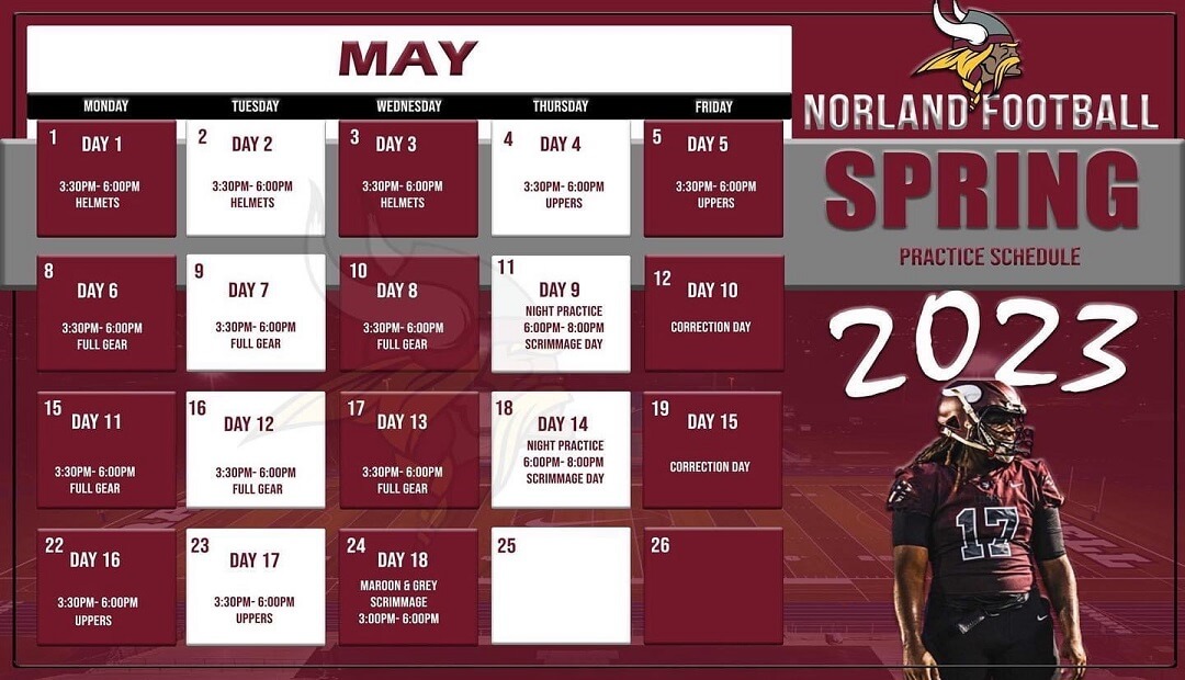 Miami Norland Football Schedule: Dont Miss Any of the Vikings Big Games!