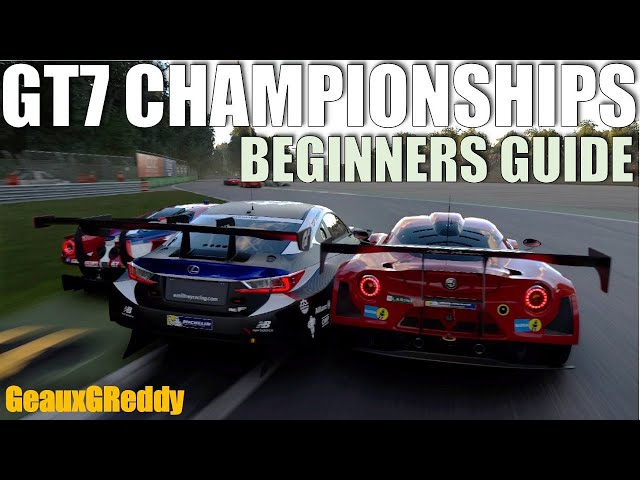 Gran Turismo Tournament Tips for Beginners: How Can You Compete and Win? The Ultimate Racing Guide.