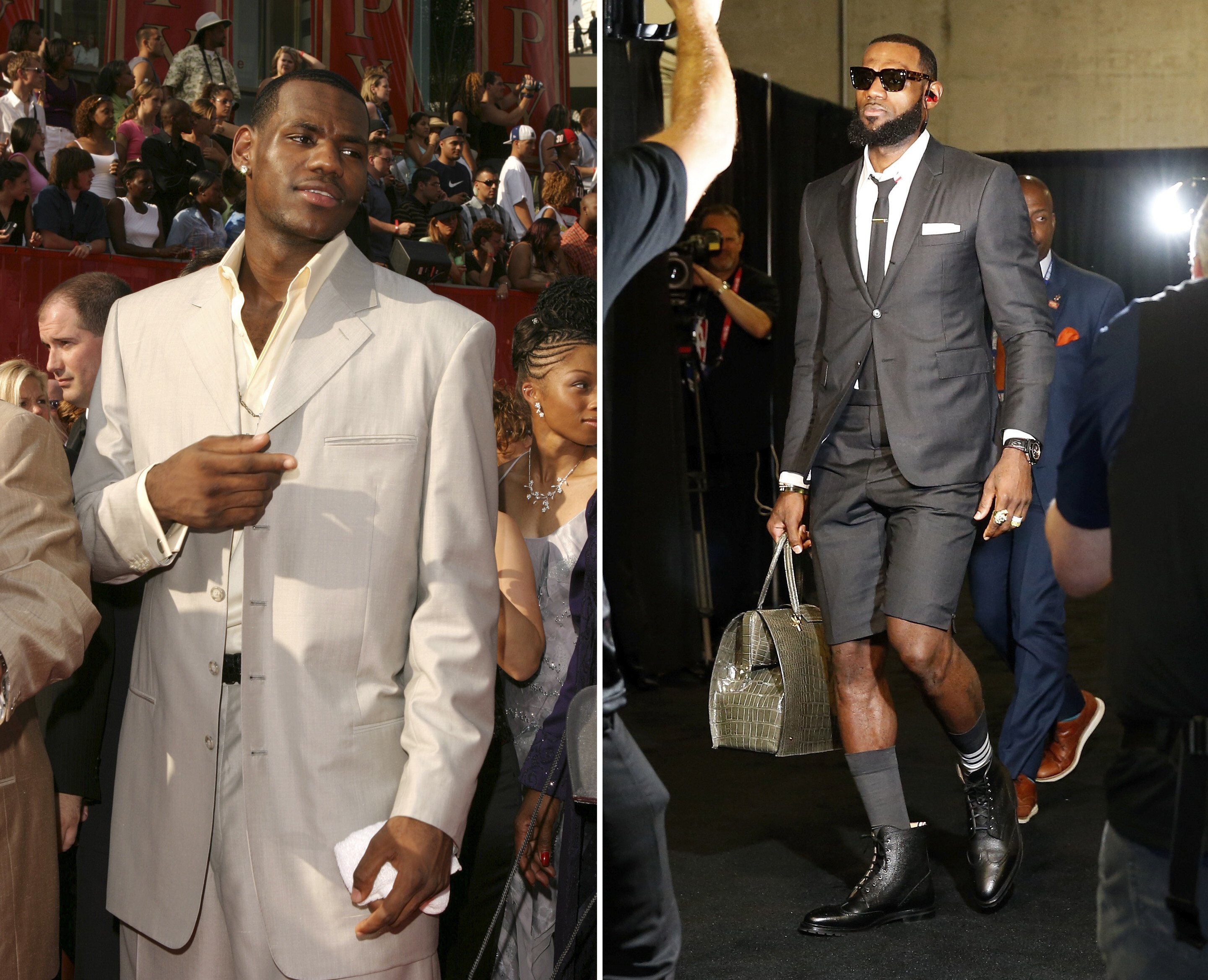 LeBron James Draft Suit: A Style Evolution | How Has LeBrons Fashion Changed Since Draft Night?