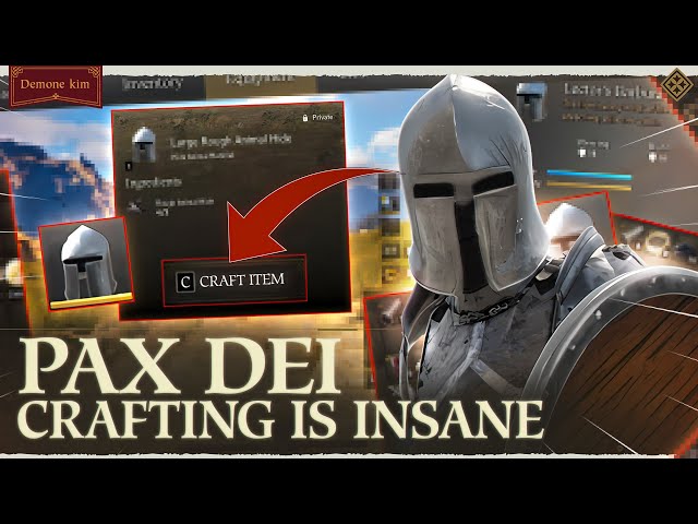 Master Pax Dei Crafting: Become a Pro Crafter in No Time