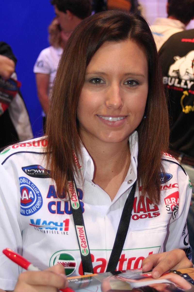 Ashley Force Hot biography: Learn about her life, family, and racing achievements.