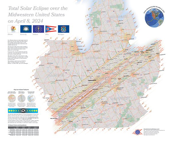 Find Out the Time of Eclipse in Kentucky and Best Viewing Spots.