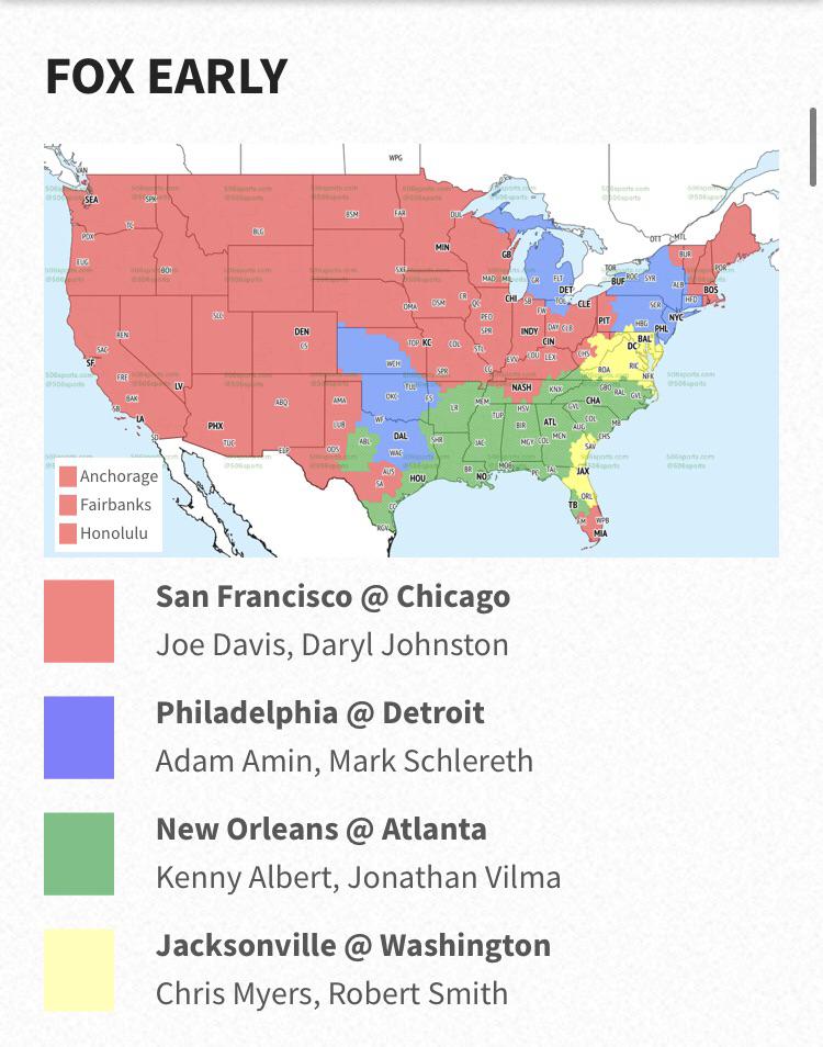 NFL Coverage Maps: Where to Watch Every Game This Week! (A Simple Guide for Every Football Fan)