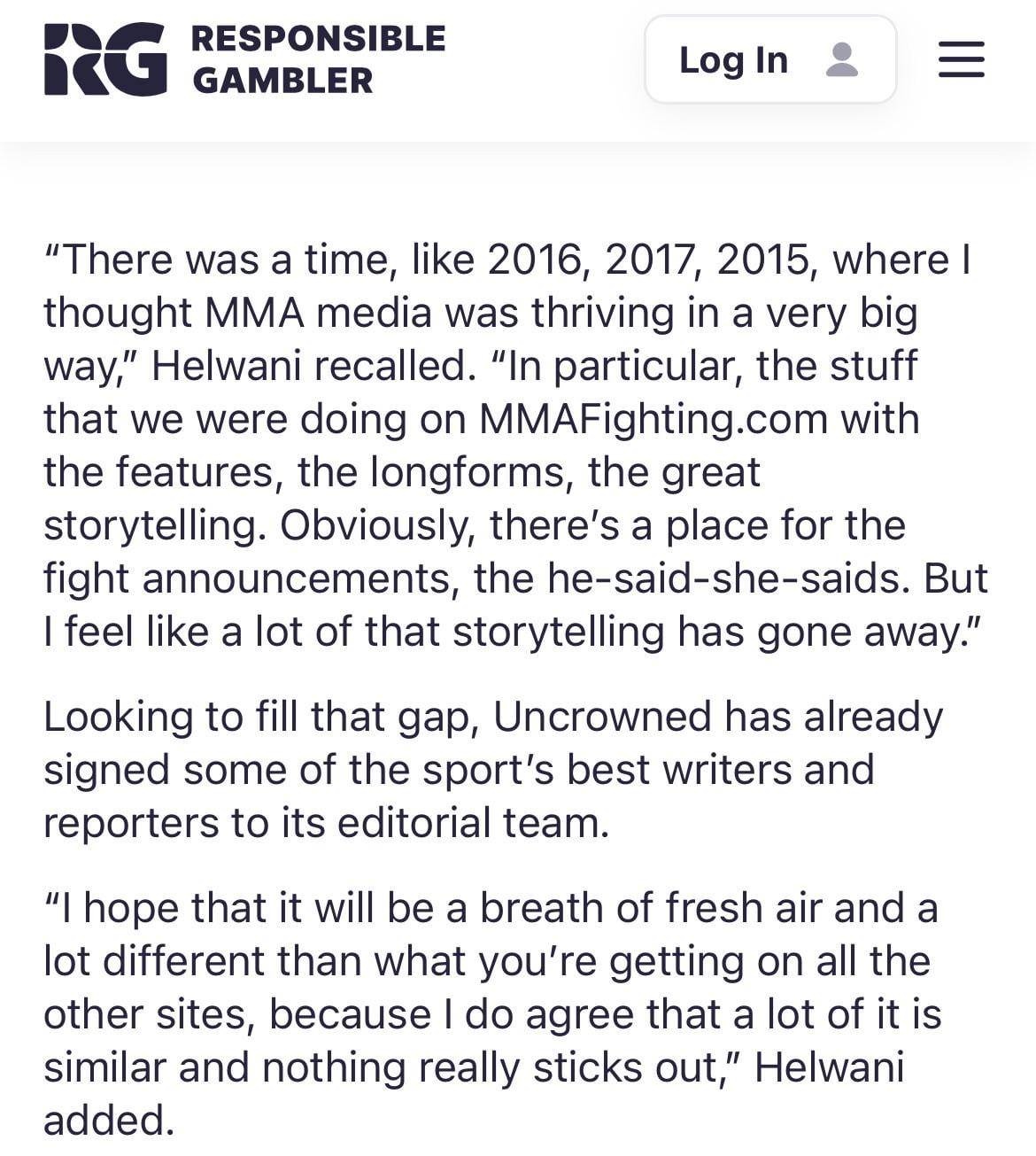 Check Out Ariel Helwani Twitter: Hes Got All the Hot Takes on UFC and More!