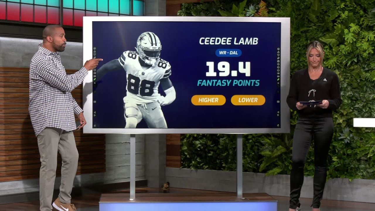Whats CeeDee Lambs fantasy score? Find out how many fantasy points does CeeDee Lamb have.