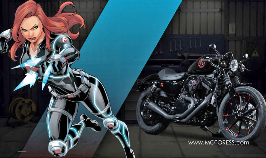 Harley Avengers: When Superheros Meet Cool Motorcycles.