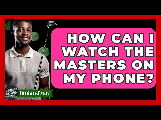 Masters on Sirius Radio: Your Easy Guide to Catching the Action!