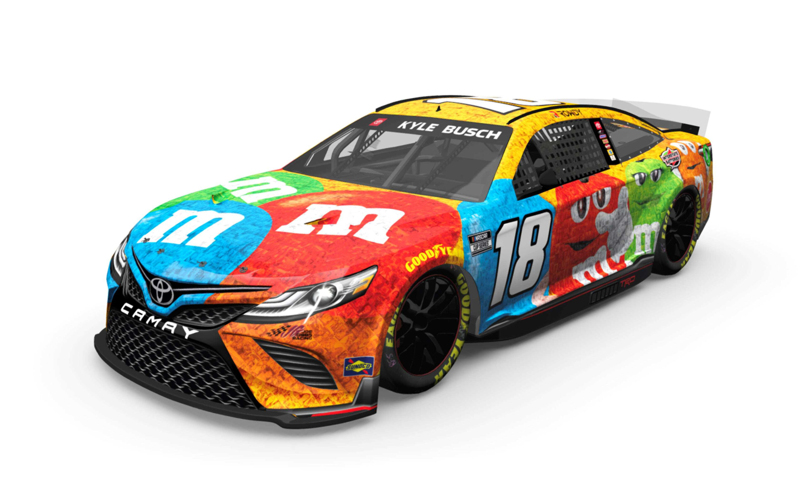 m&m nascar: Whats New This Season? (Check out Kyle Buschs ride)