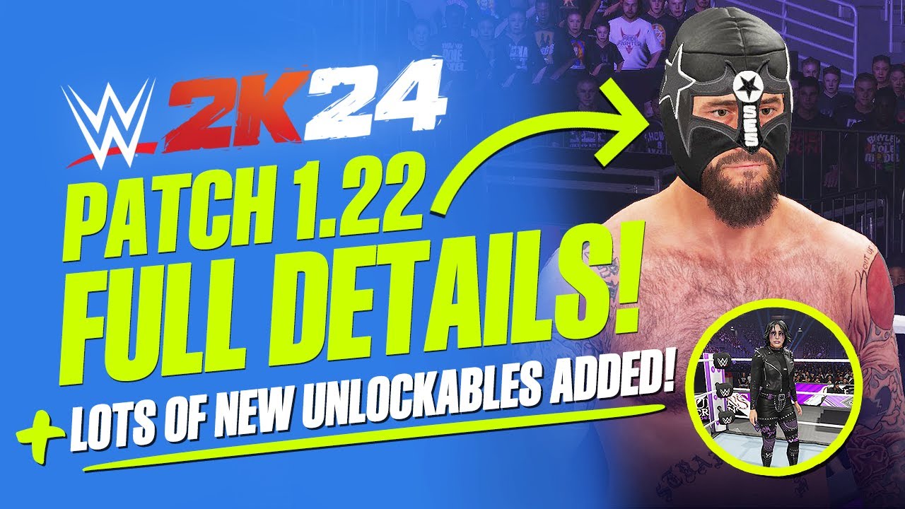 WWE 2K24 Update 1.22 Patch Notes: Is it Worth Downloading, Whats Changed, All Details Here?