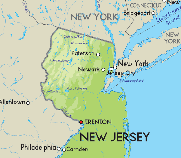 Distance to NJ: How Far is New Jersey From Me by Plane in Miles/Kilometers?
