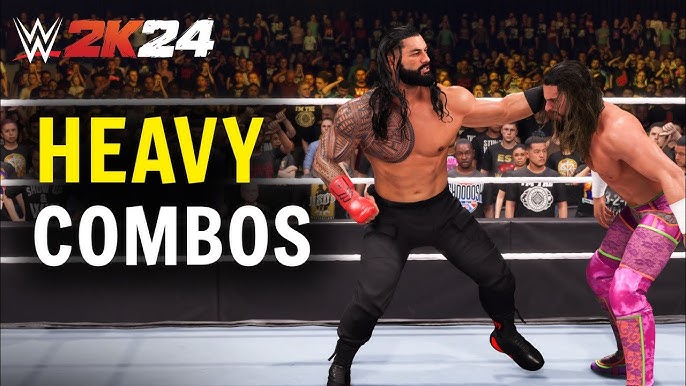 WWE 2K24 Heavy Combo Tutorial|Simple Tips!
