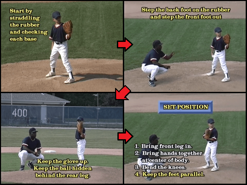 Pitcher Set Position: Simple Tips for Beginners and More