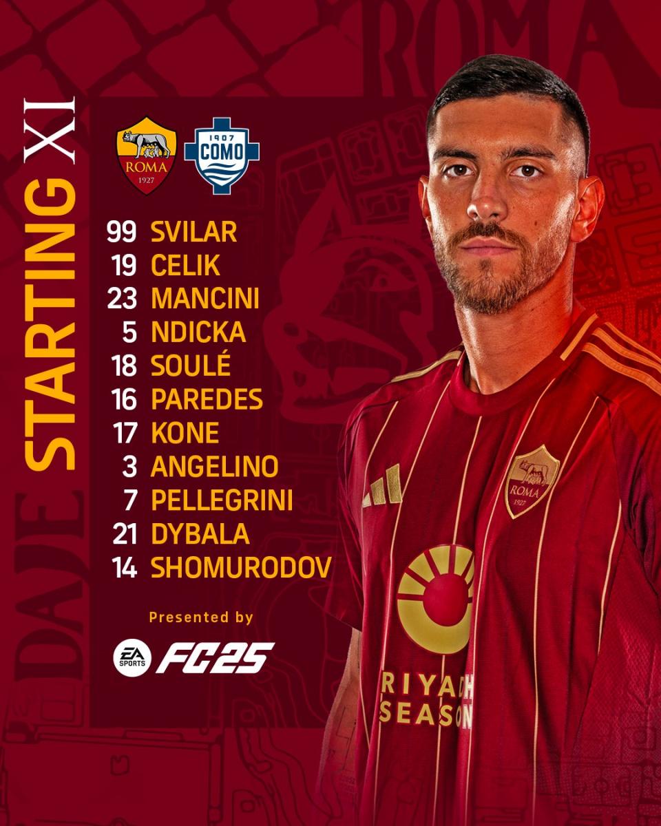 Como 1907 vs AS Roma: Match Stats, All the Key Numbers!