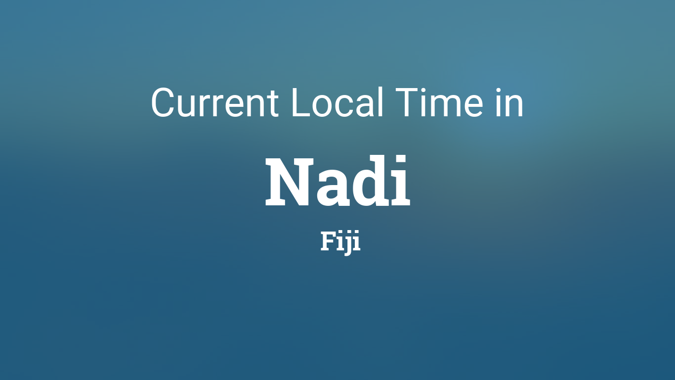 What is the exact time in Fiji now? Find the current local hour easily here.