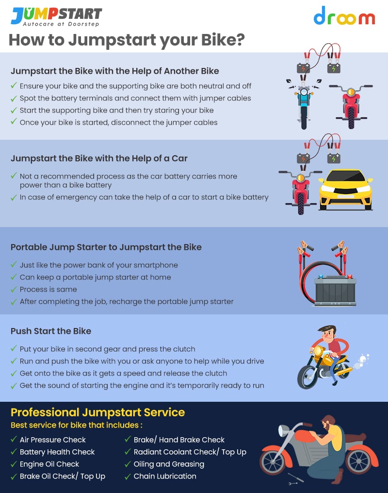 How to Safely Jump Start a Motorcycle Using a Car