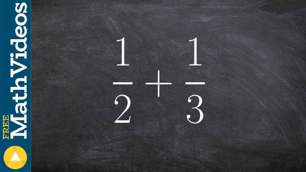 Calculating 1 half plus 1 third simply: Learn the easy way to solve this fraction problem.