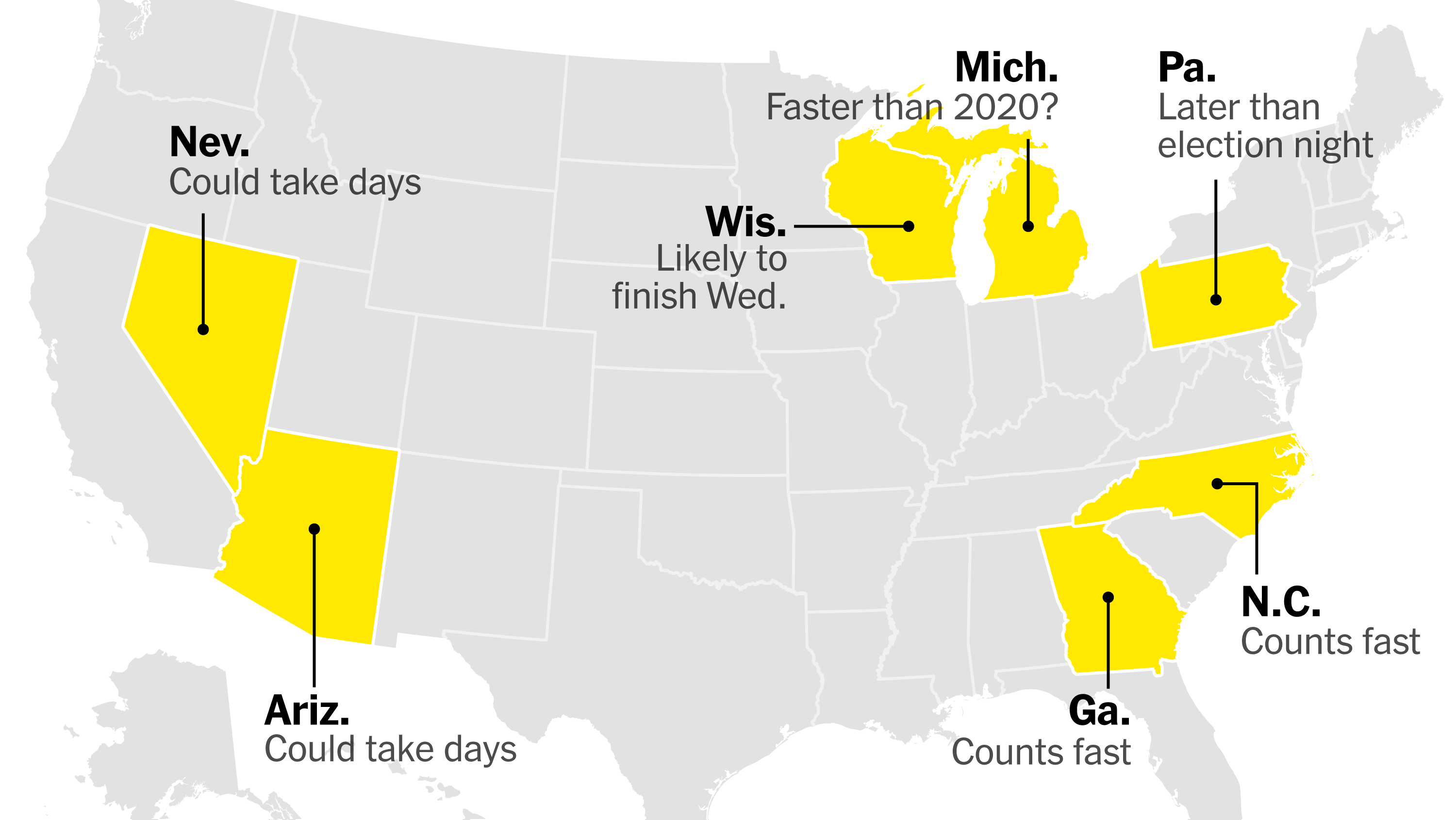 When will we know the results of the election? Here is exactly what to expect on election night.