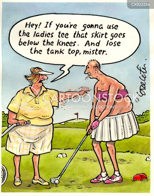 Where can I find a funny woman golfer cartoon? Check out these top sources now!