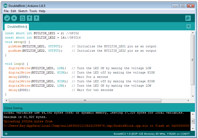 Programming your esp-12 board? Quick setup guide for Arduino IDE users!