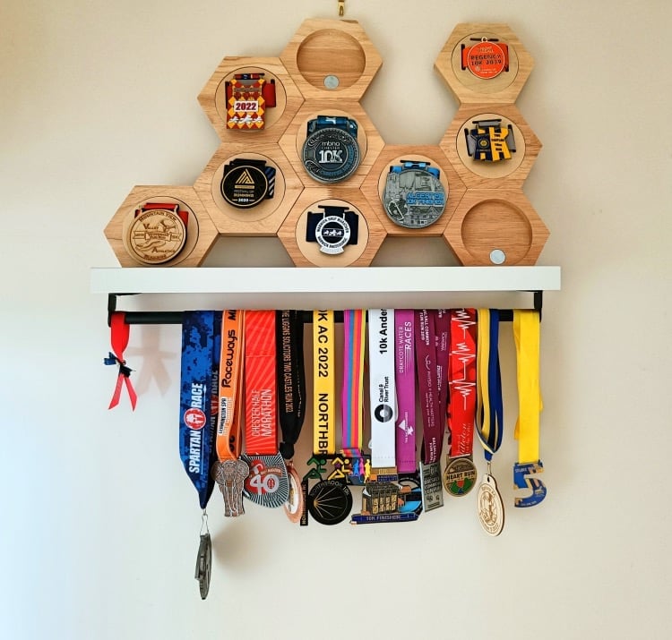 Wooden Medal Display Ideas: Creative Ways to Display Medals.