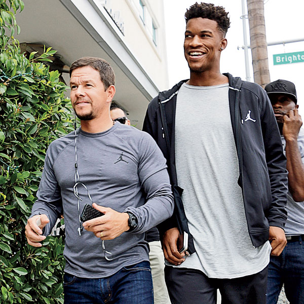Mark Wahlberg and Jimmy Butler: See Their Best Bromance Moments!