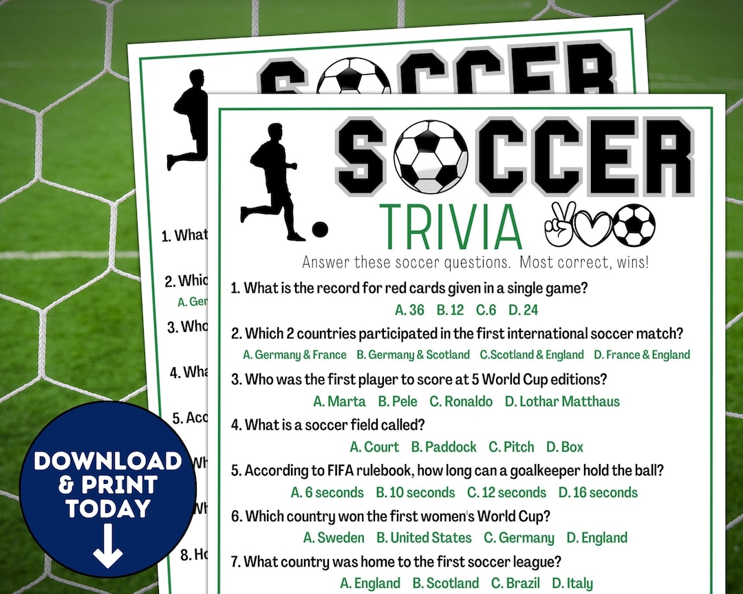 Soccer Knowledge Quiz: Test Your Skills with Fun Trivia!