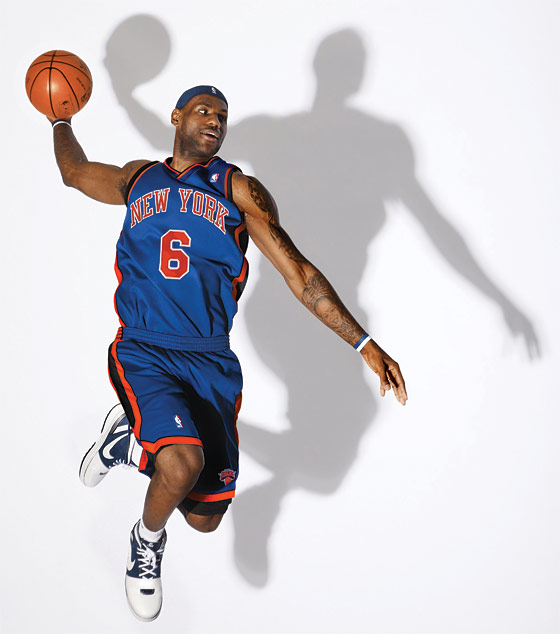 Thinking about lebron on knicks: Would he fit with the current New York roster?