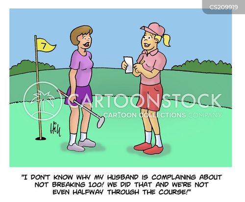 Where can I find a funny woman golfer cartoon? Check out these top sources now!