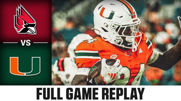 Ball State vs Miami: Get Ready for Some Football!