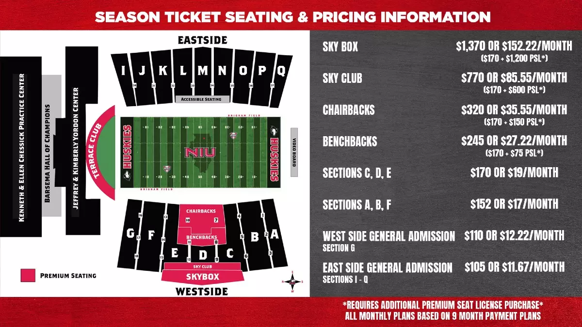 Where is the best place to buy NIU football tickets? (Use official sources!)