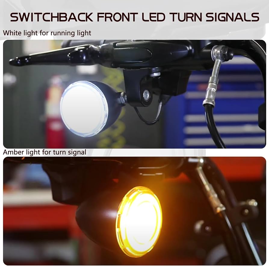 Upgrade Your Ride: Motorcycle Front Turn Signals for Safety