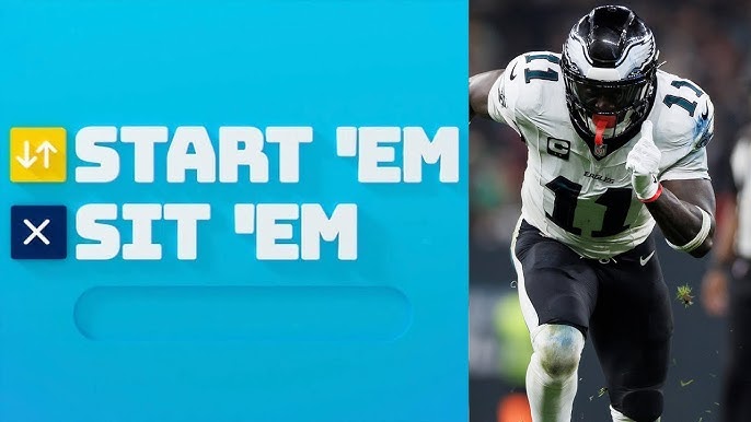 Making tough start em sit em nfl calls? This easy guide will help you decide.