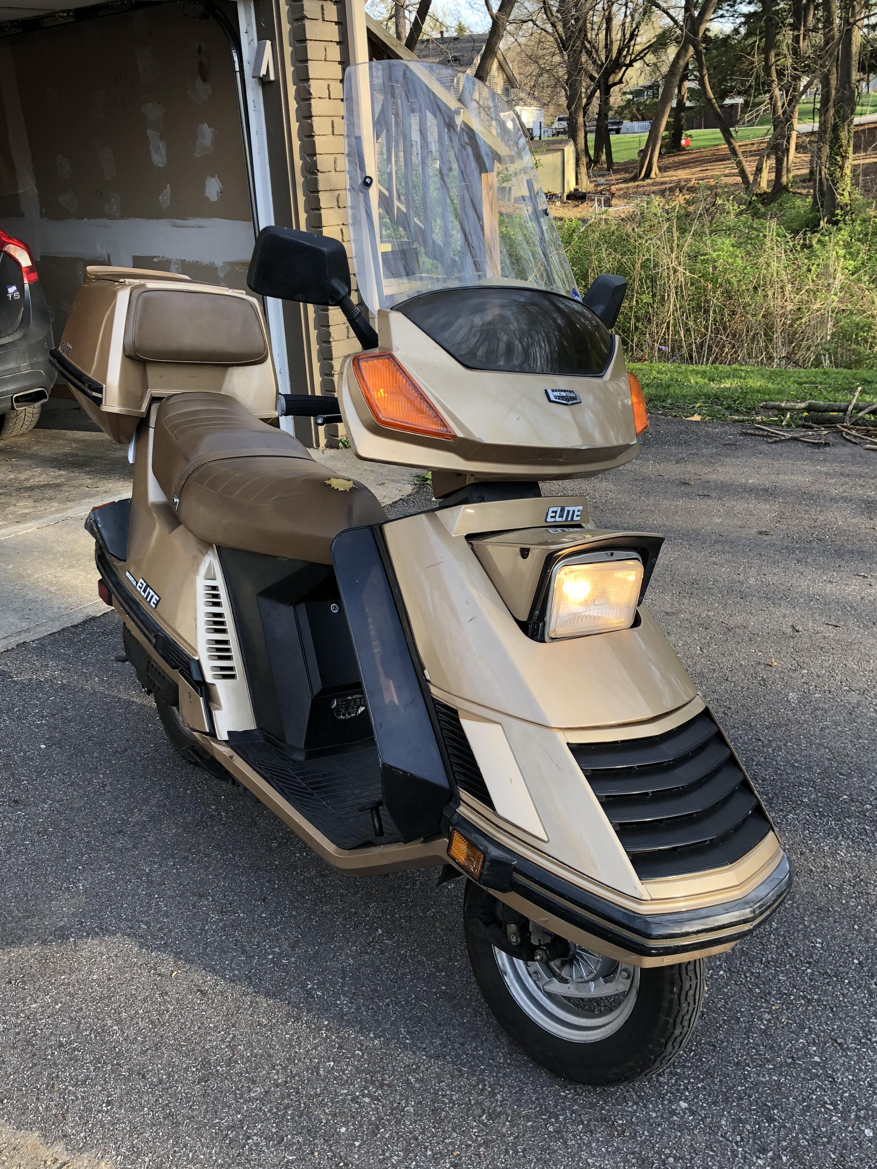 1984 Honda Elite Scooter Review: Specs and Performance