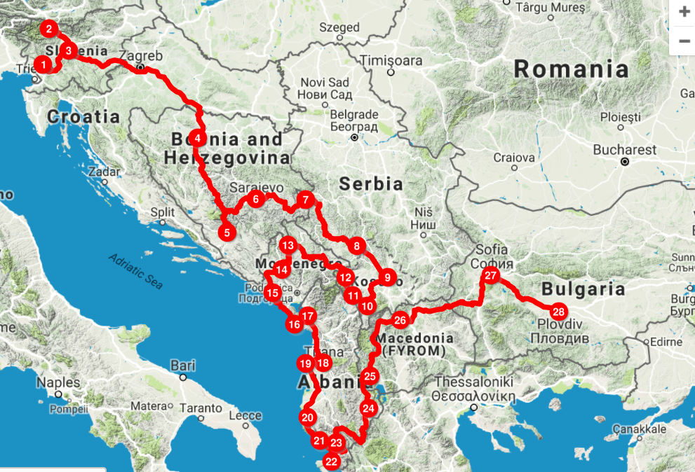 Driving from Serbia to Slovenia? Tips for road trip.