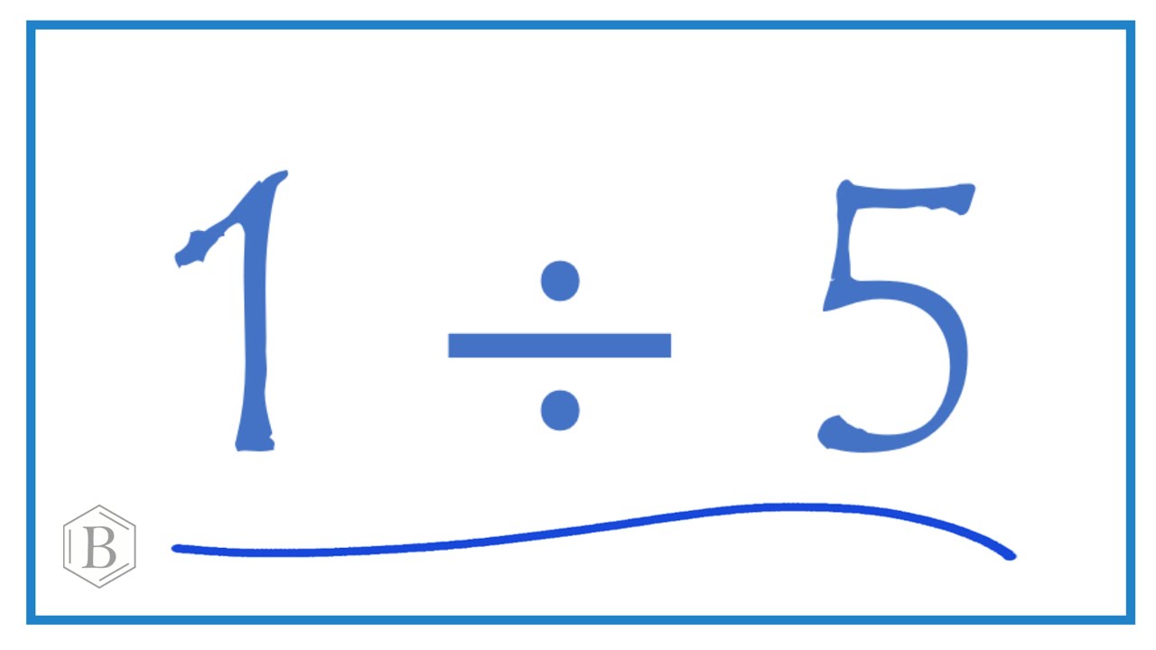 Figuring out 1 divided by 1/5: Why dividing by a fraction can surprisingly increase the number.