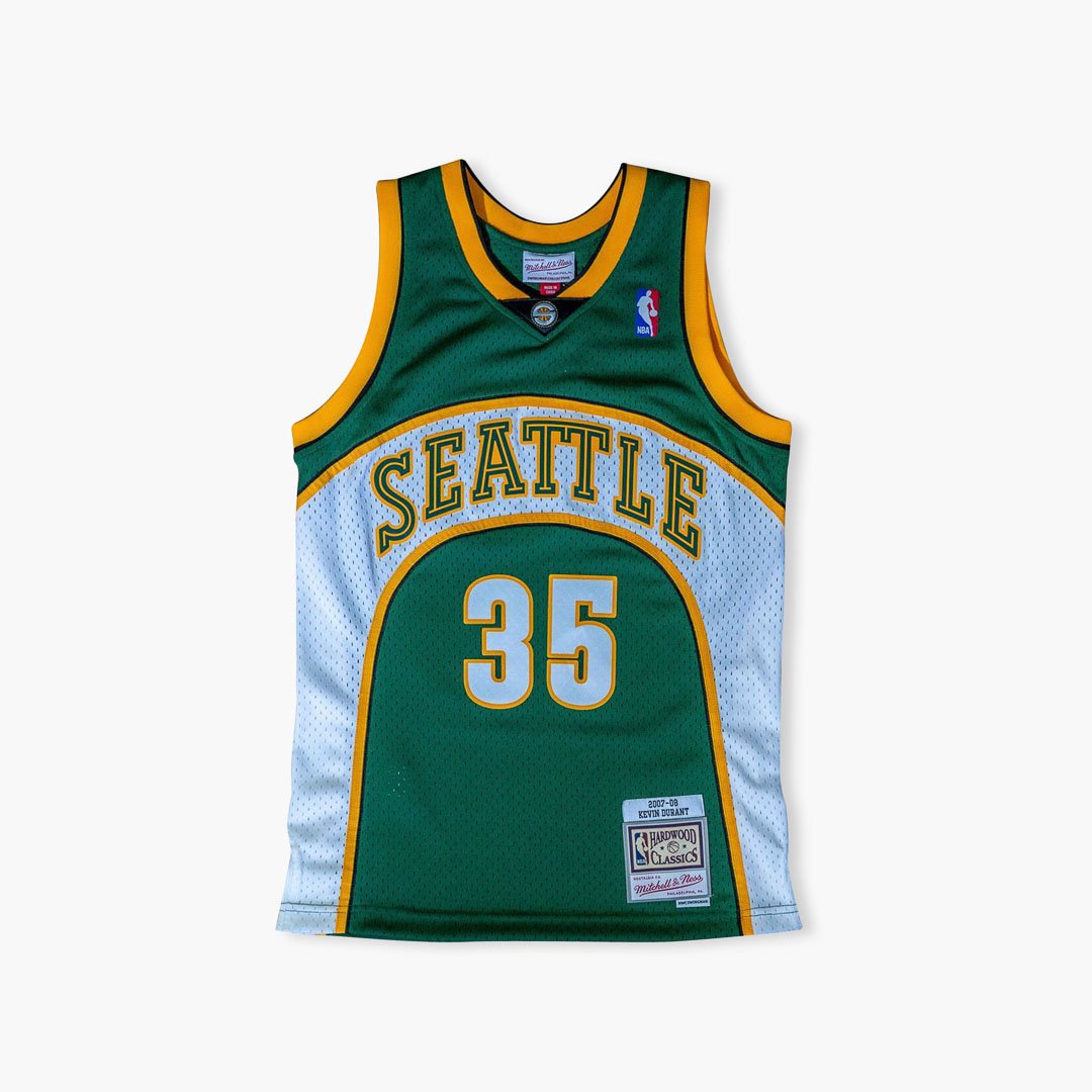 Where can you find authentic KD Supersonics gear? A simple guide to buying vintage Kevin Durant Seattle jerseys.