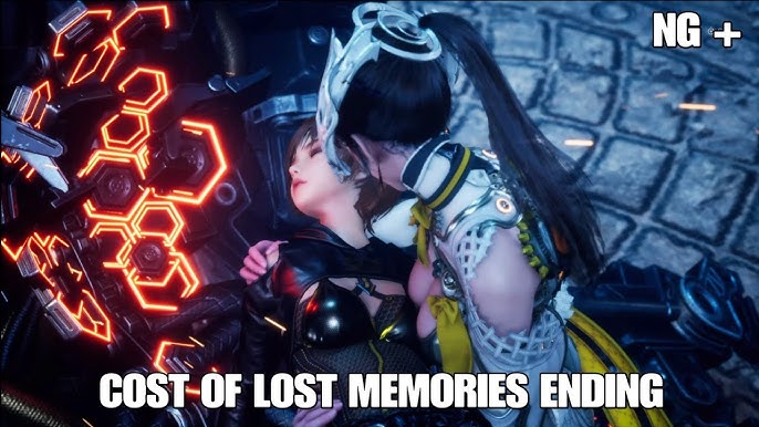 Explaining the different choices in the Cost of Lost Memories ending path clearly.
