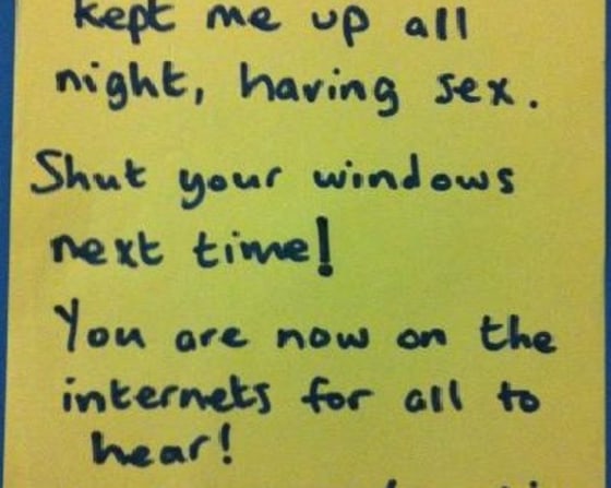 Crazy Sex Door Neighbours: What are my rights?