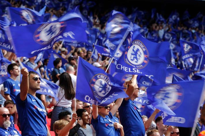 How can you show support like a local? The importance of chanting up the chels during the game.