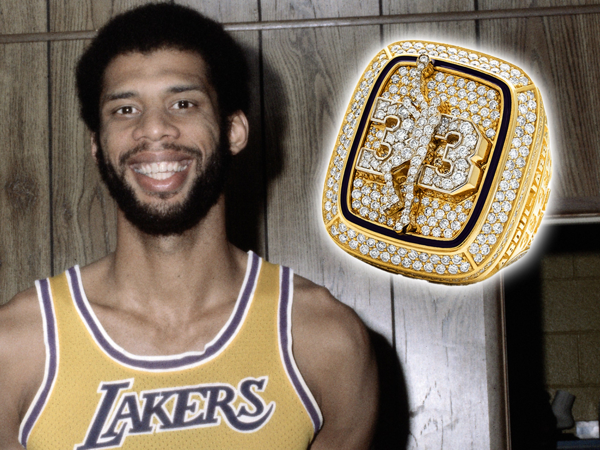 Learn more about Kareem Abdul Jabbar selling rings: Discover which specific rings were part of the sale.