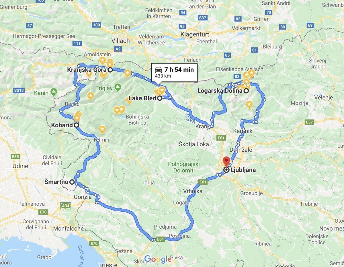 Driving from Serbia to Slovenia? Tips for road trip.